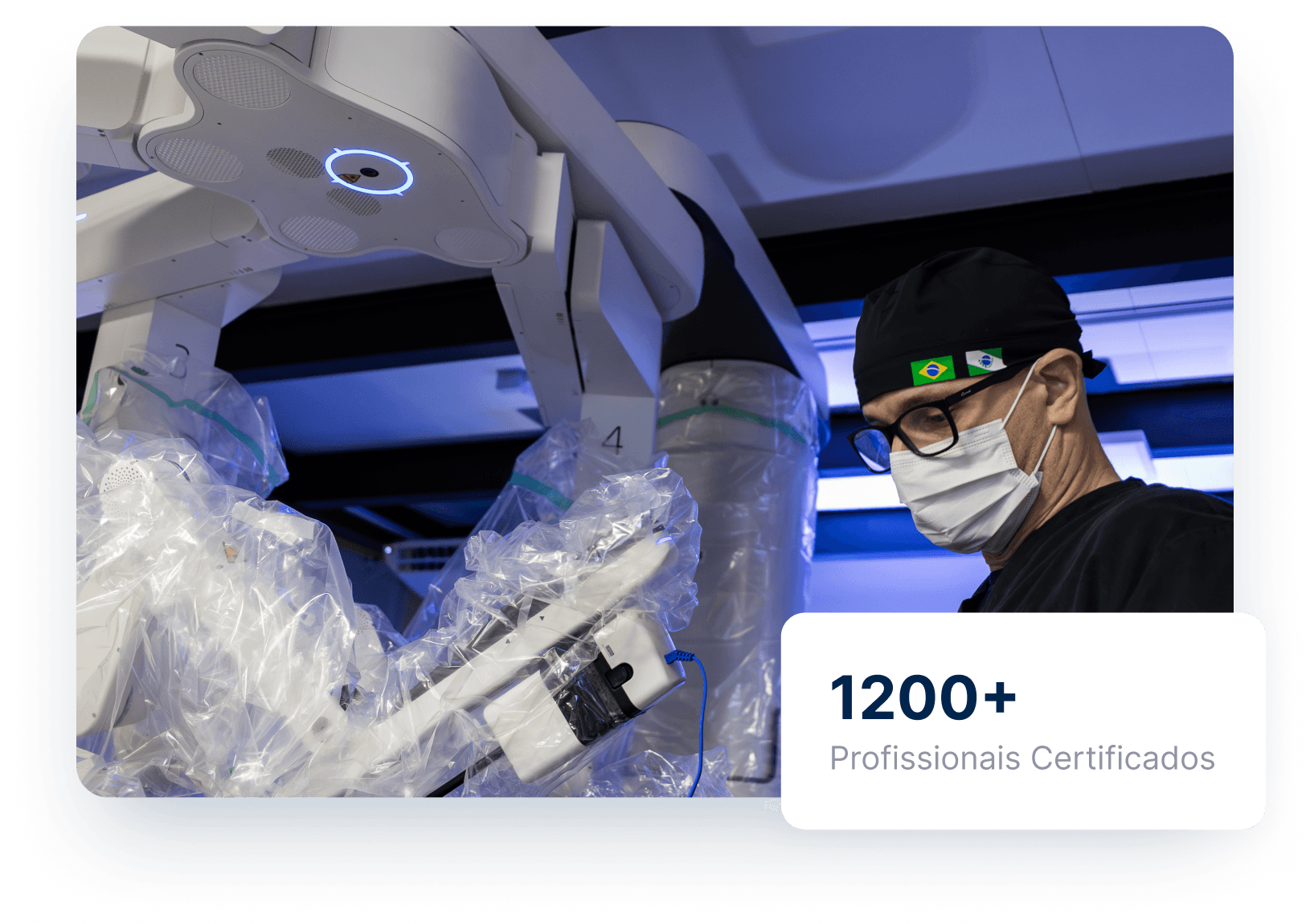 Cirurgia Robótica - Programa de Certificação com 500+ Profissionais Certificados